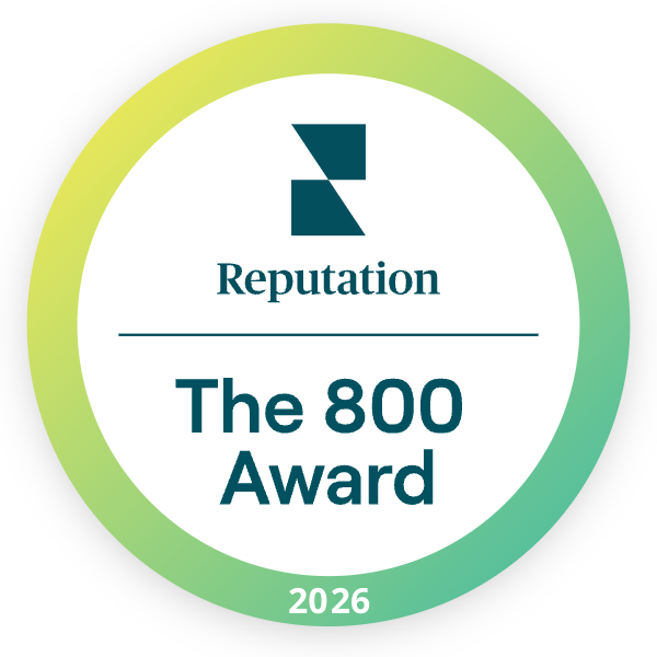 The 800 Club Reputation Award 2026